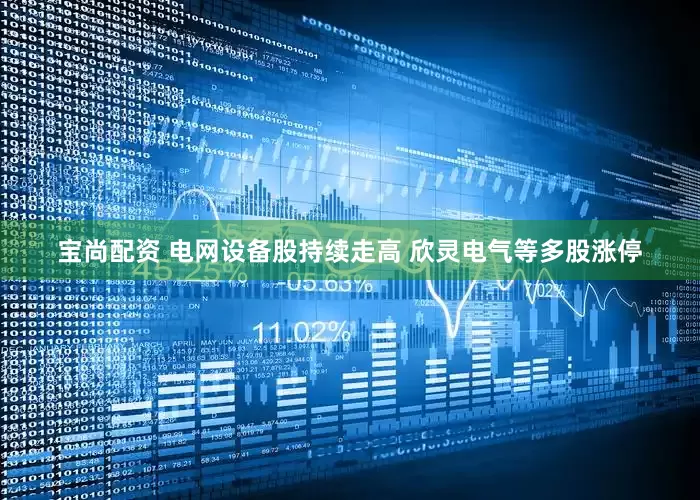 宝尚配资 电网设备股持续走高 欣灵电气等多股涨停