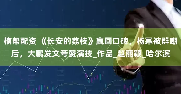 楠帮配资 《长安的荔枝》赢回口碑，杨幂被群嘲后，大鹏发文夸赞演技_作品_赵丽颖_哈尔滨