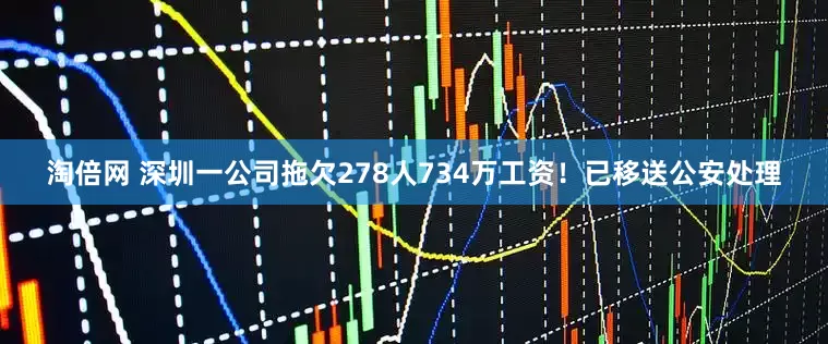 淘倍网 深圳一公司拖欠278人734万工资！已移送公安处理